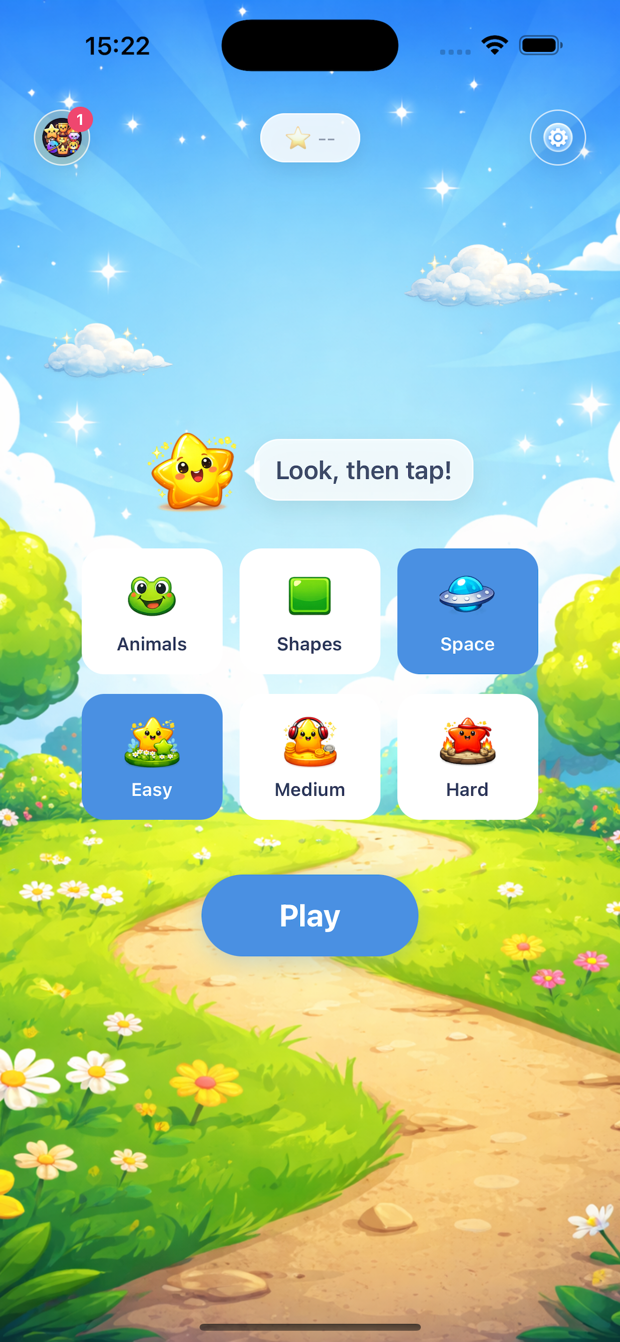 Remember & Repeat Home Screen